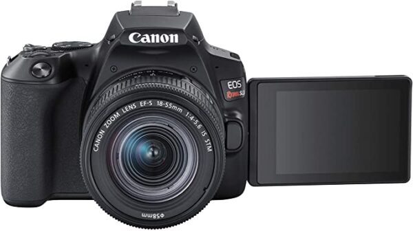 Câmera Canon SL3 DSLR com 24.1MP, 3