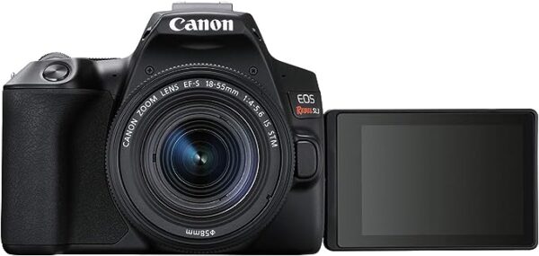 Câmera Canon SL3 DSLR com 24.1MP, 3