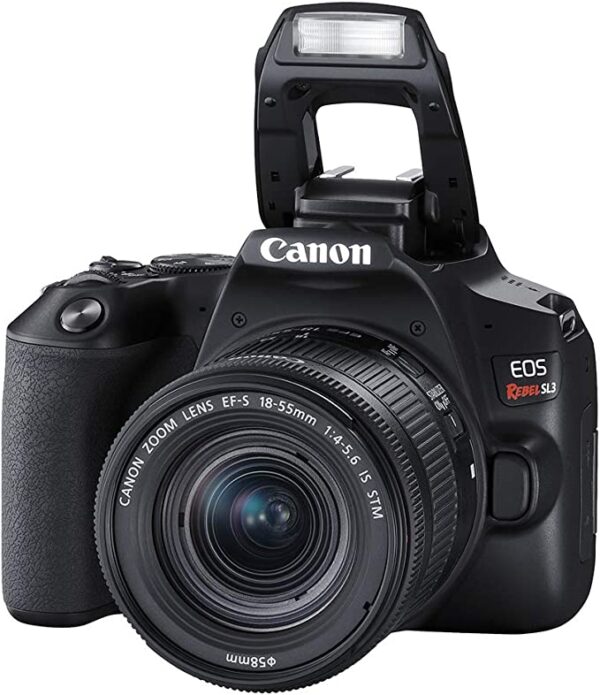 Câmera Canon SL3 DSLR com 24.1MP, 3