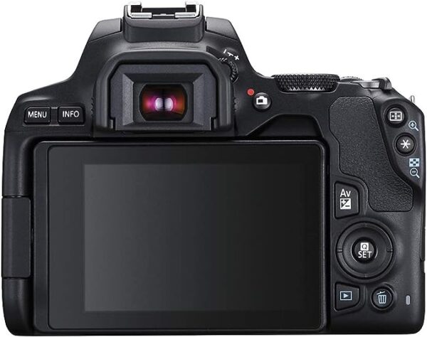 Câmera Canon SL3 DSLR com 24.1MP, 3
