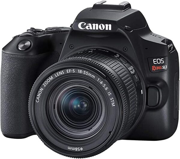 Câmera Canon SL3 DSLR com 24.1MP, 3
