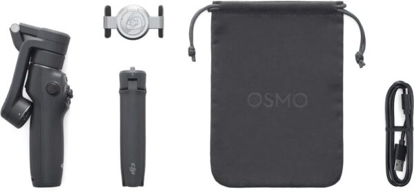 DJI Osmo Mobile 6 Preto Estabilizador  Triaxial Bluetooth 5.0 Ext. 21,5cm - DJI110 - Imagem 6