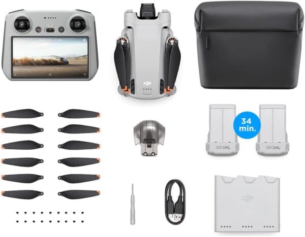 Drone DJI Mini 3 Pro Fly More Kit (Com tela) BR - DJI016